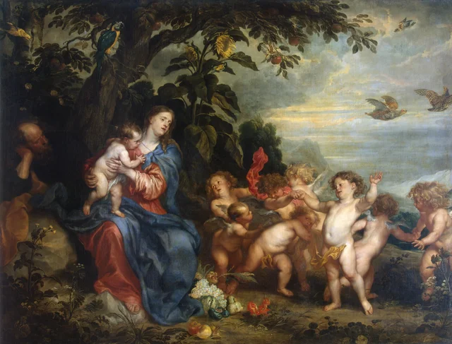 Madonna with Partridges