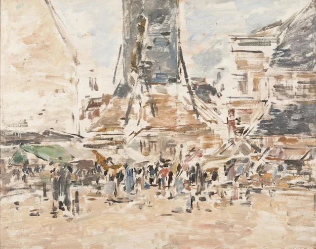 Il mercato di Santa Caterina a Honfleur