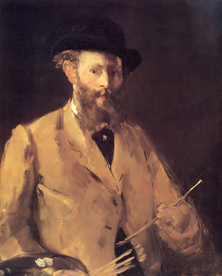 Autorretrato con paleta
