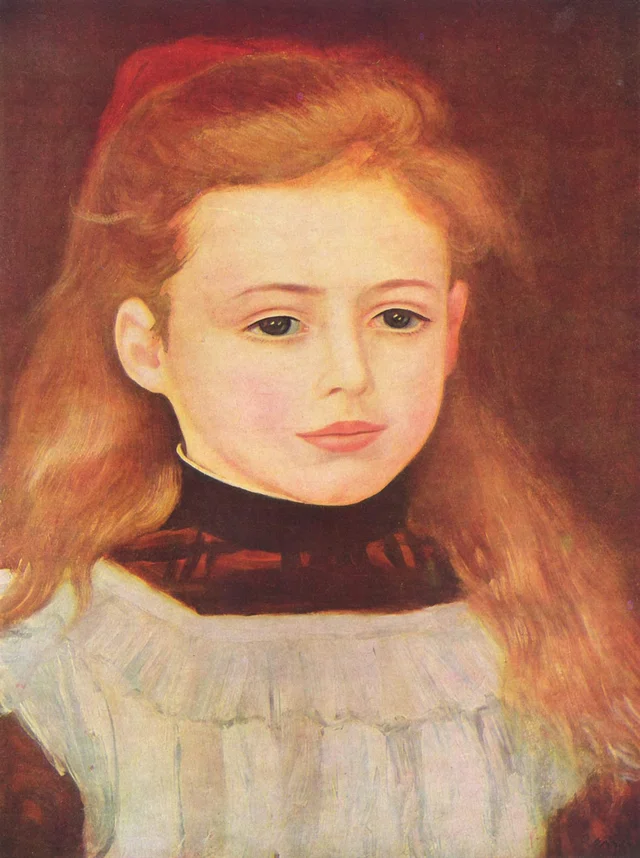 Ritratto di Lucie Bérard (Bambina con grembiule bianco)