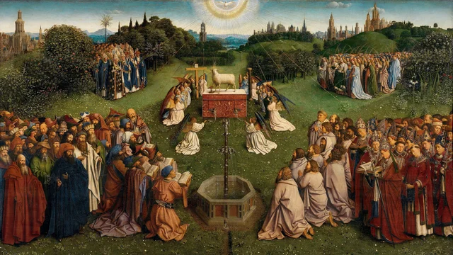 Anbetung des Lammes (Genter Altar)