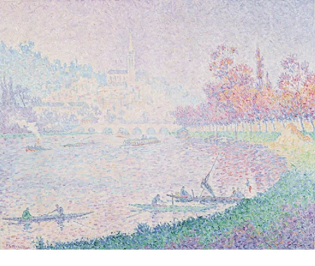 Seine near Saint-Cloud