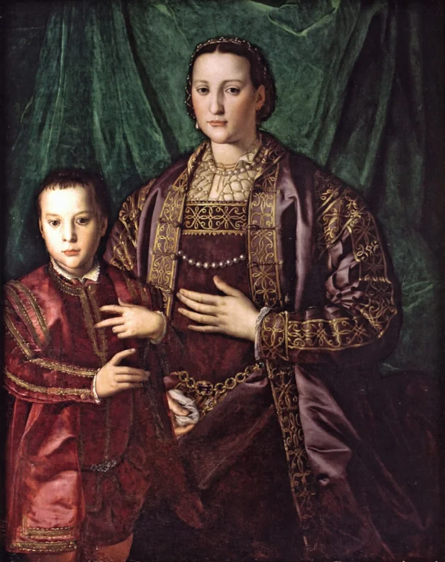 Eleonora di Toledo with her son Francesco