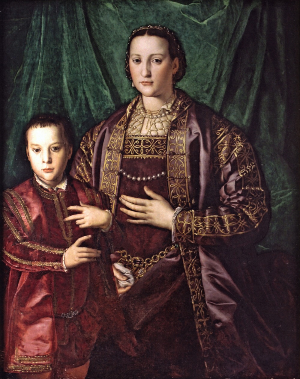 Eleonora di Toledo with her son Francesco