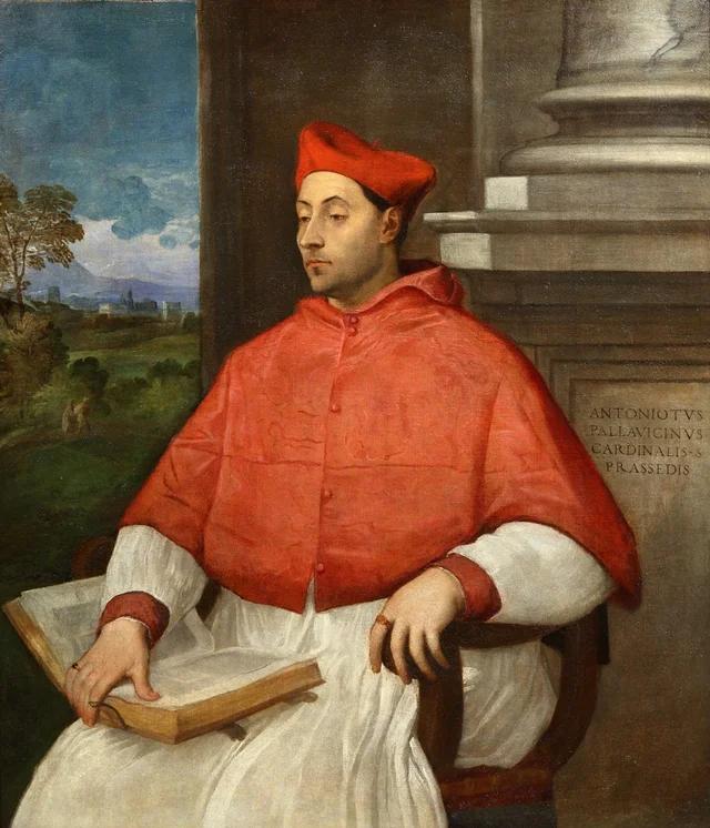 Porträt des Kardinals Antonio Pallavicini