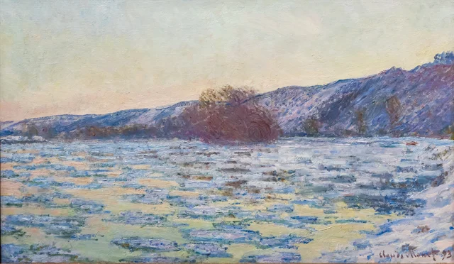 Ice Floes at Twilight