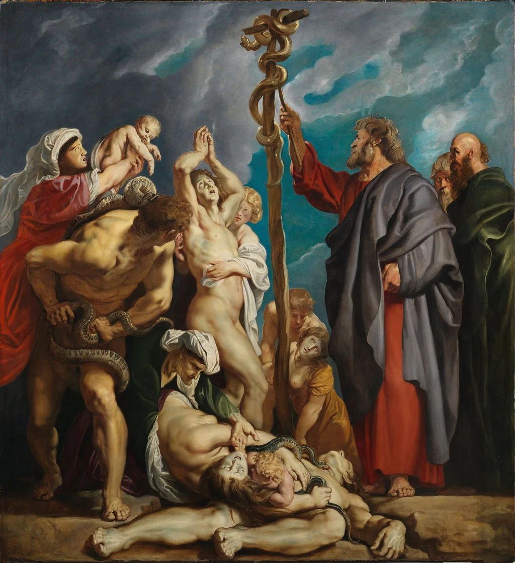 Mosè e il serpente di bronzo