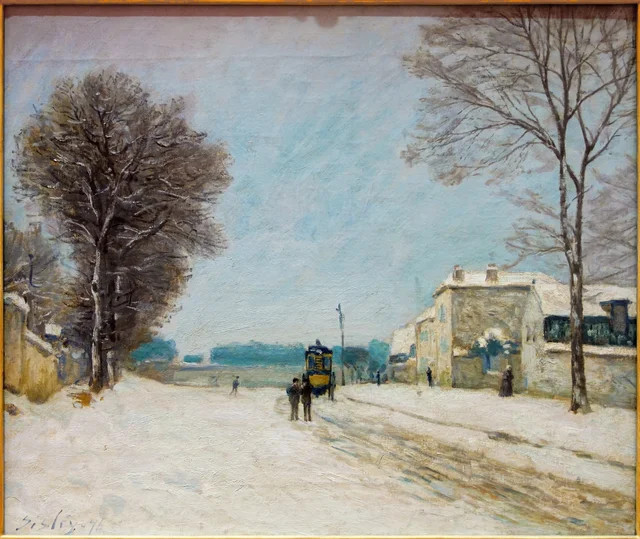 In Winter, Snow Effect