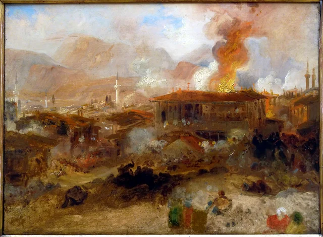 Incendio a Costantinopoli