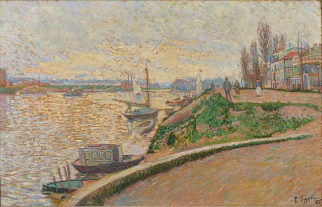 Asnières, Bank of the Seine