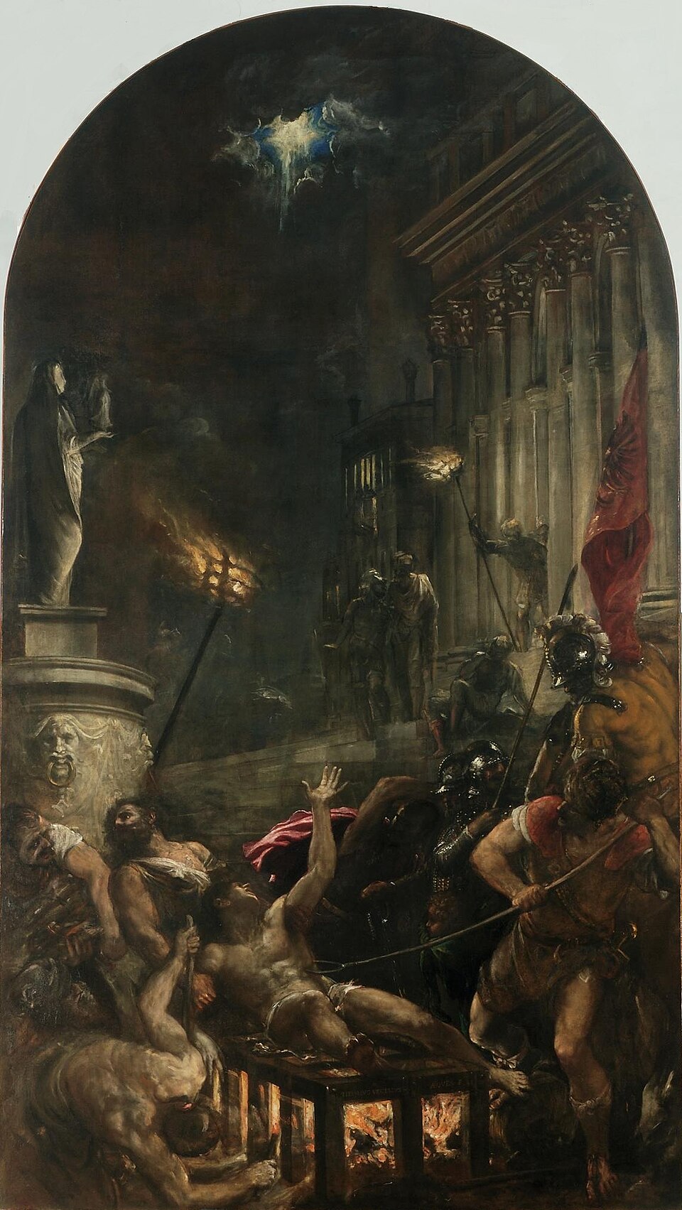 Das Martyrium des heiligen Laurentius