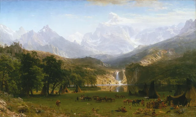 The Rocky Mountains, Lander's Peak