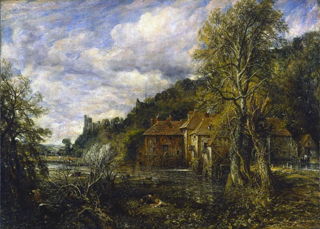 El molino y el castillo de Arundel