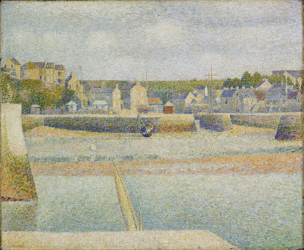 Port-en-Bessin: il porto esterno (bassa marea)