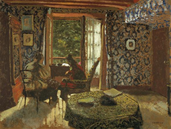 Interior (Madame Vuillard and Grandmother Roussel at L'Étang-la-Ville)