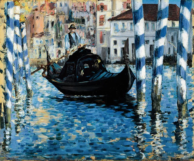 The grand canal of Venice (Blue Venice)