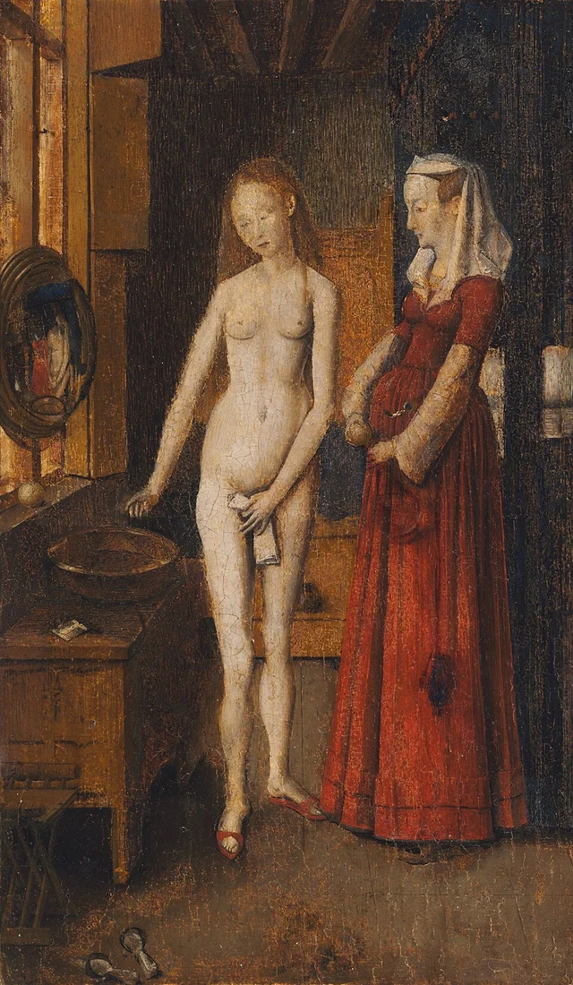 Woman Bathing