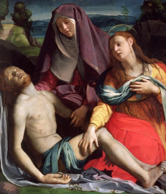 Pietà com Santa Maria Madalena
