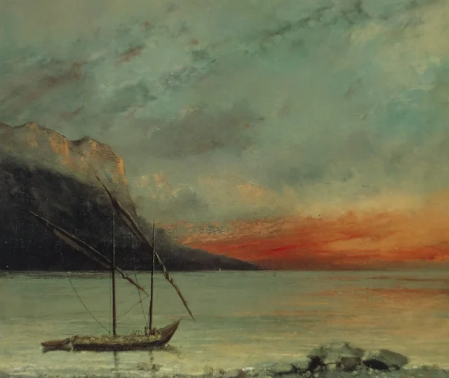 Sunset on Lake Geneva