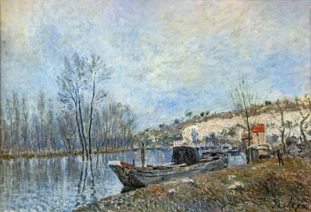 The Banks of the Loing towards Moret