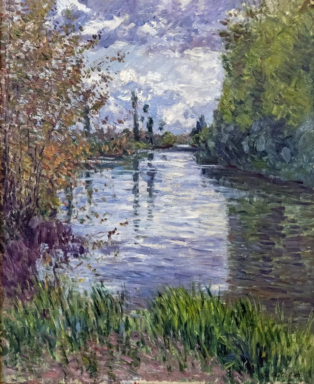 The Little Arm of the Seine in Autumn