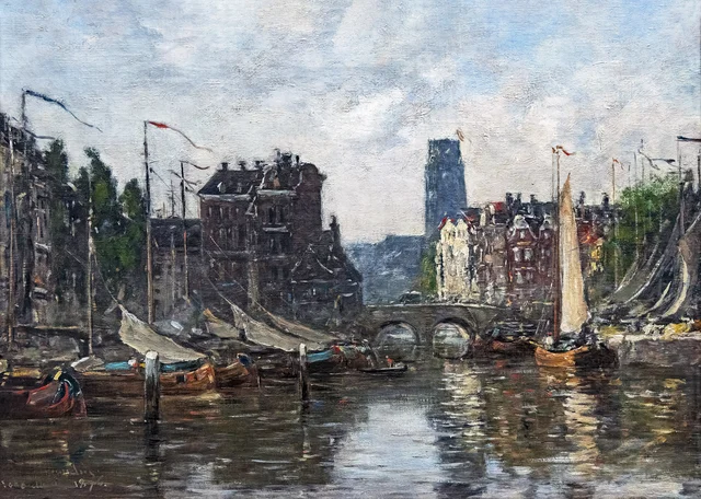 Rotterdam, The Stock Exchange Bridge