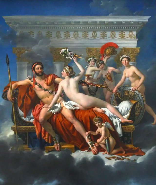 Mars Being Disarmed by Venus
