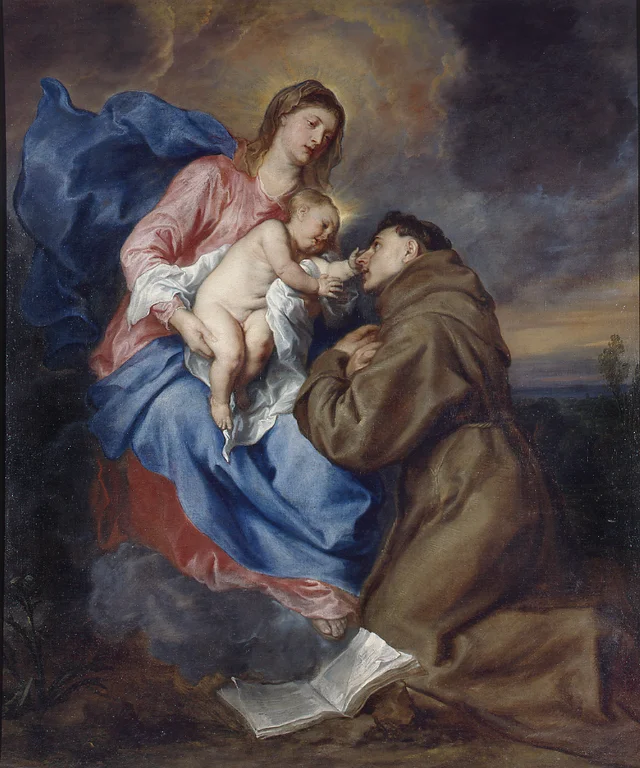 Madonna and Child with St Anthony of Padua