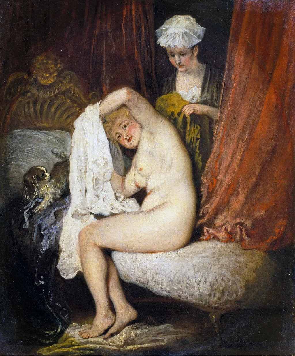 A Lady at her Toilet