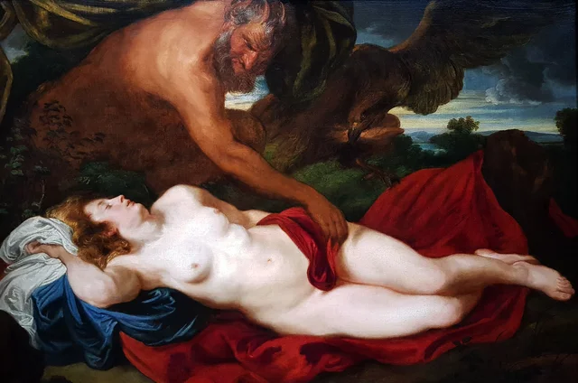 Jupiter as Satyr by Antiope