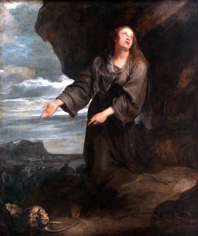 Santa Rosalia intercede per la città di Palermo