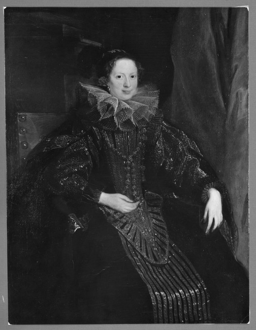Portrait of an unknown Genoese woman, 1622-1623