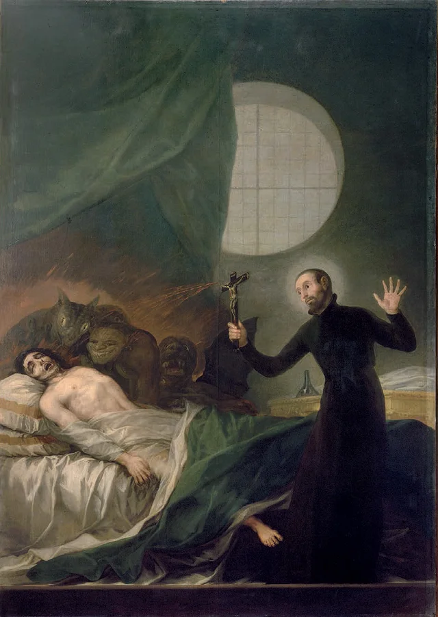 St. Francis Borgia Helping a Dying Impenitent