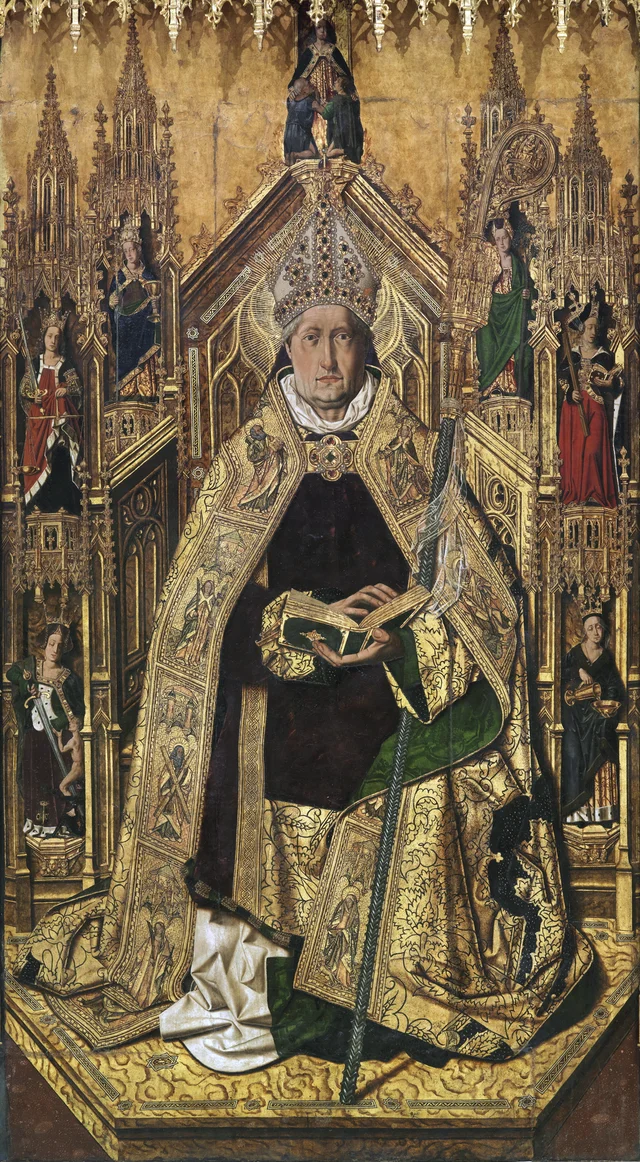 Saint Dominic of Silos Enthroned as Bishop