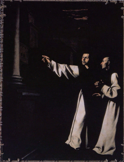 Visión premonitoria de fray Pedro de Salamanca