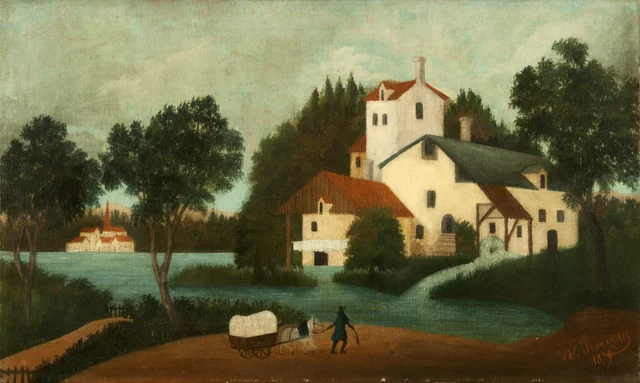 Landscape with Watermill