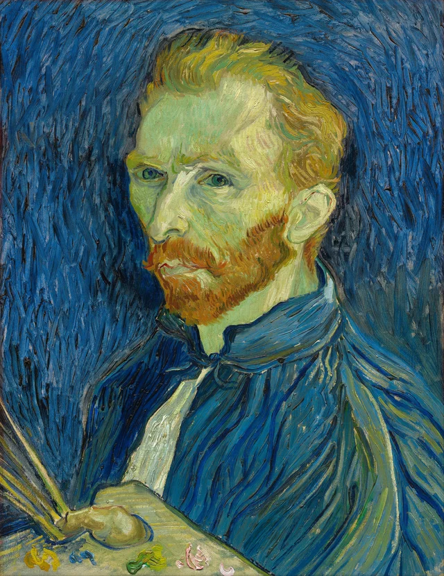Self-portrait by Vincent van Gogh