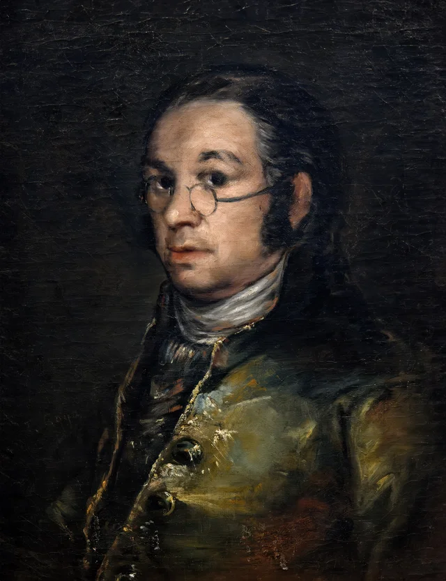 Self portrait with spectacles