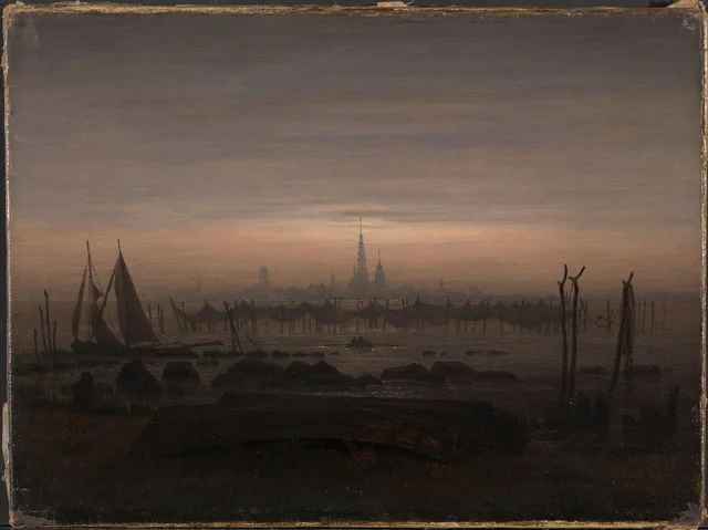 Greifswald in moonlight