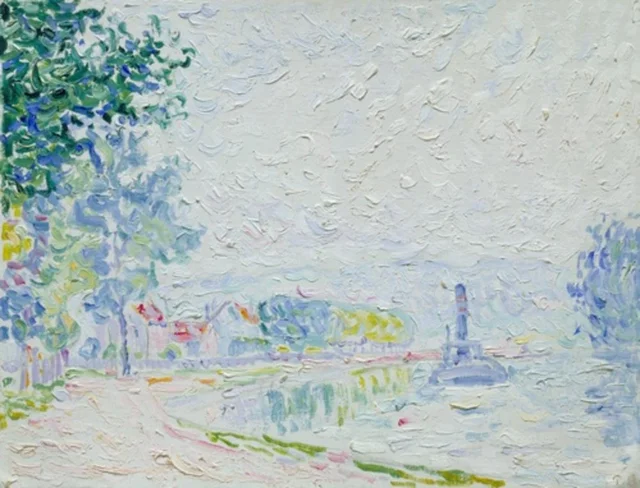 Samois, Study No. 13, The Seine