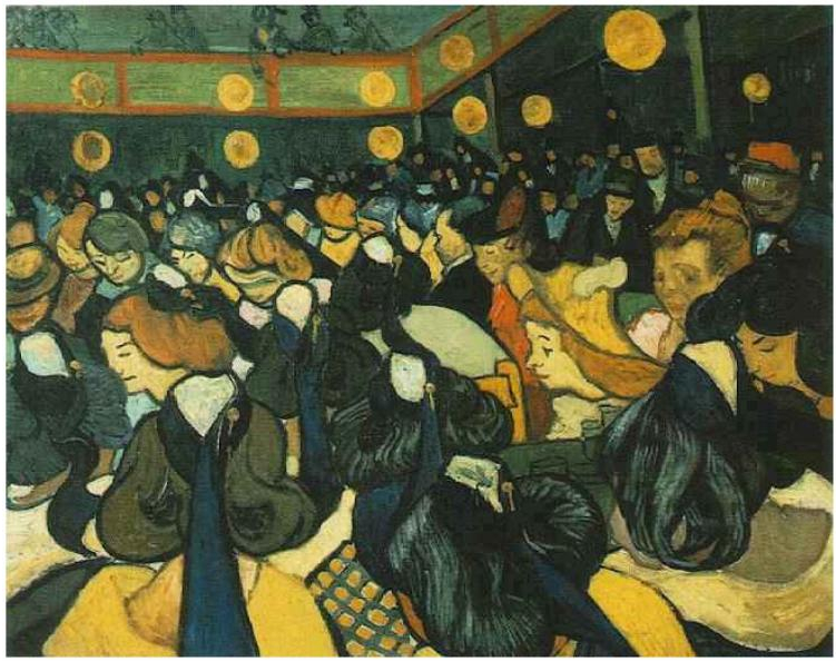 Der Tanzsaal in Arles