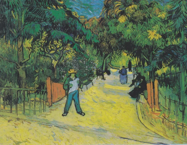 Entrance to the Public Park in Arles