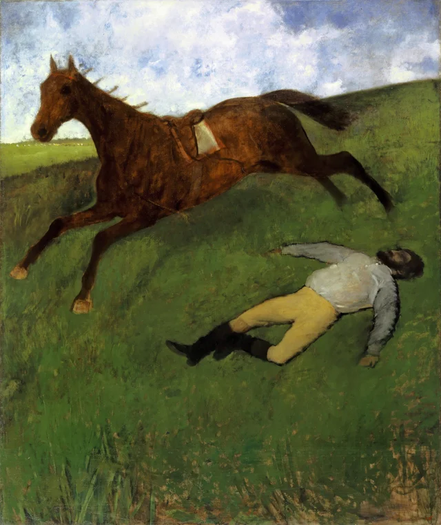 The injured jockey