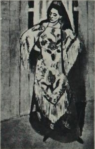 Full-Length Portrait of Madame Matisse in a Mantilla