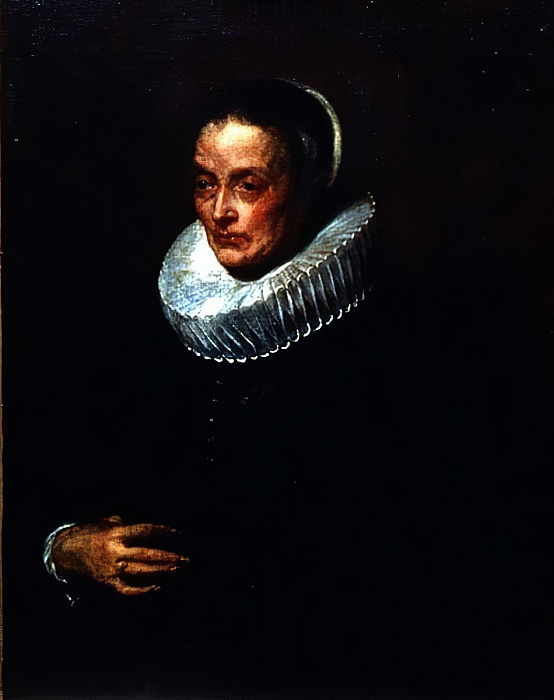 Portrait of the mother of the artist Justus Sustermans