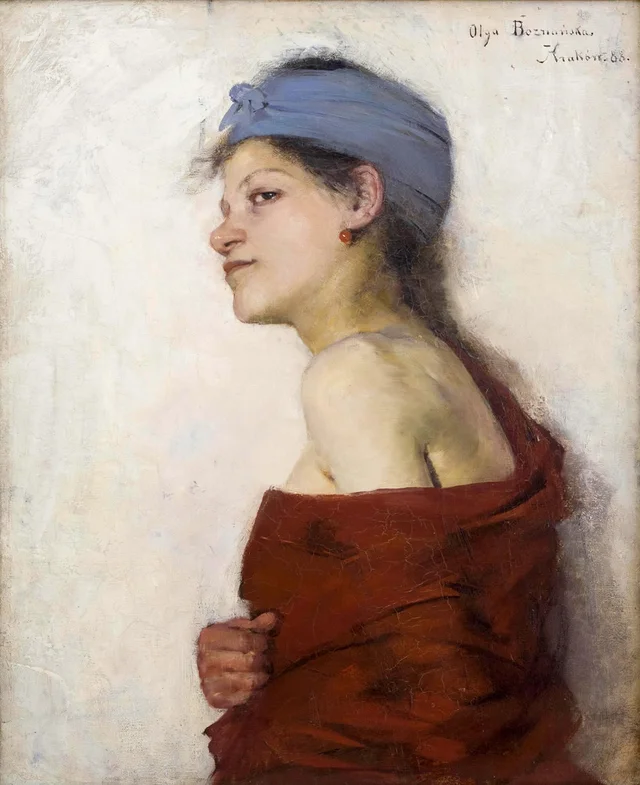 Portrait d'une femme (gitane)