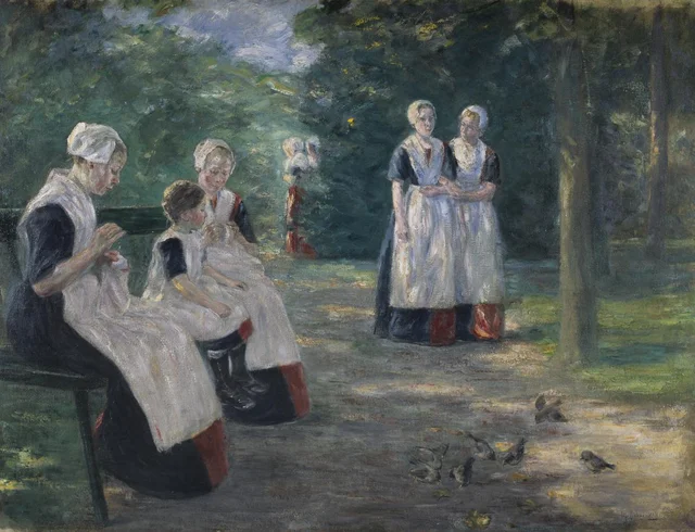 The Garden of the Amsterdam Orphanage