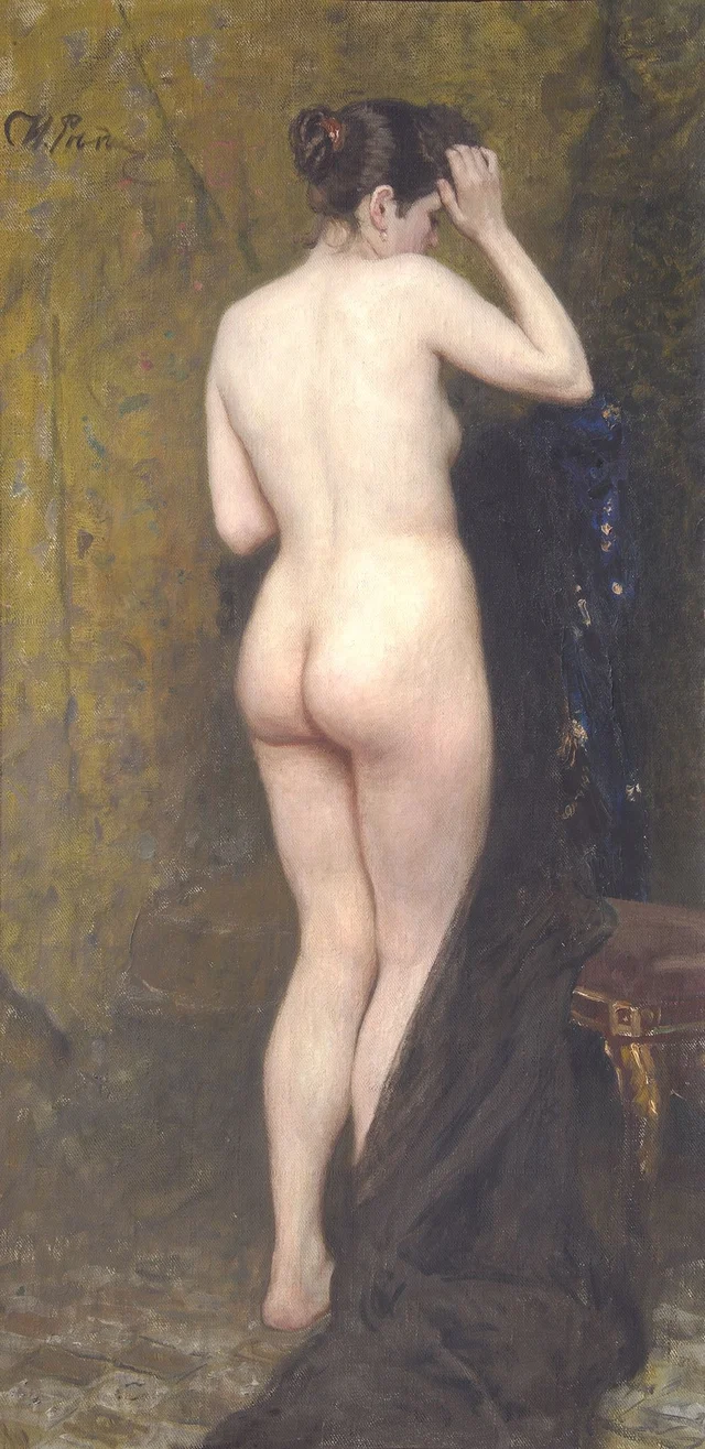 Nude Model (from Behind)