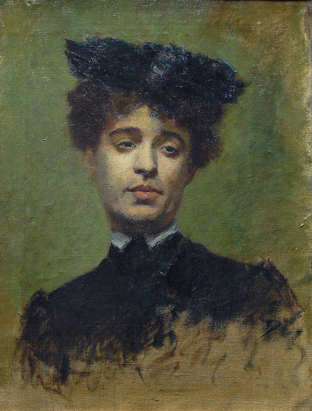 Portrait of E. N. Zvantseva