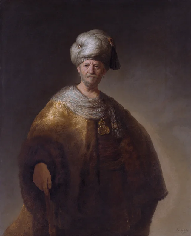Man in Oriental Costume ("The Noble Slav" or "Man in a Turban")